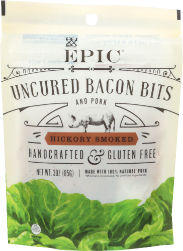 Uncured Hickory Bacon Bits - 3 OZ