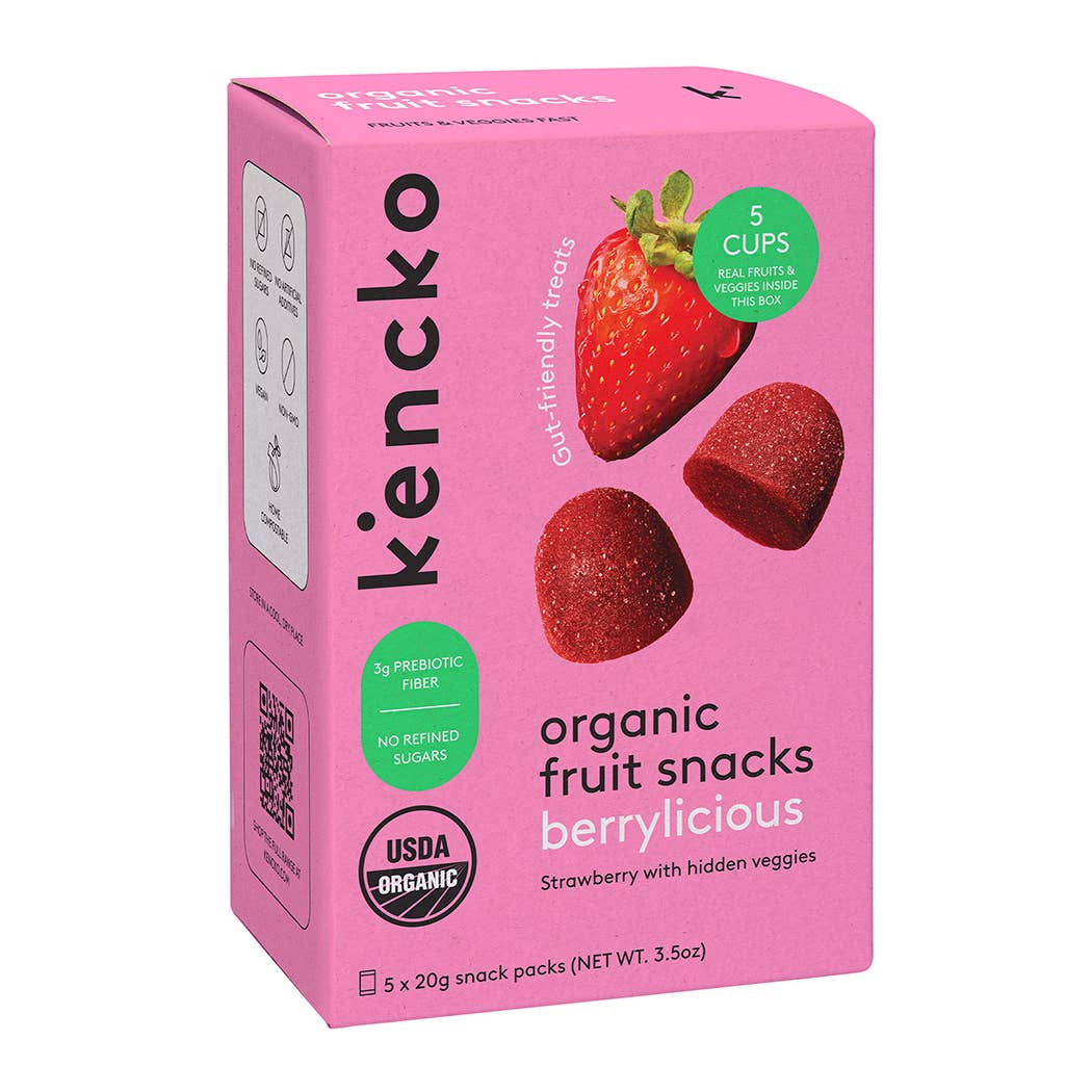 Berrylicious Organic Natural Fruit Snacks (5-pack)