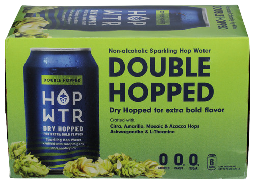Double Hopped Hop Water - 6 PK