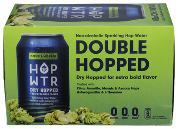 Double Hopped Hop Water - 6 PK