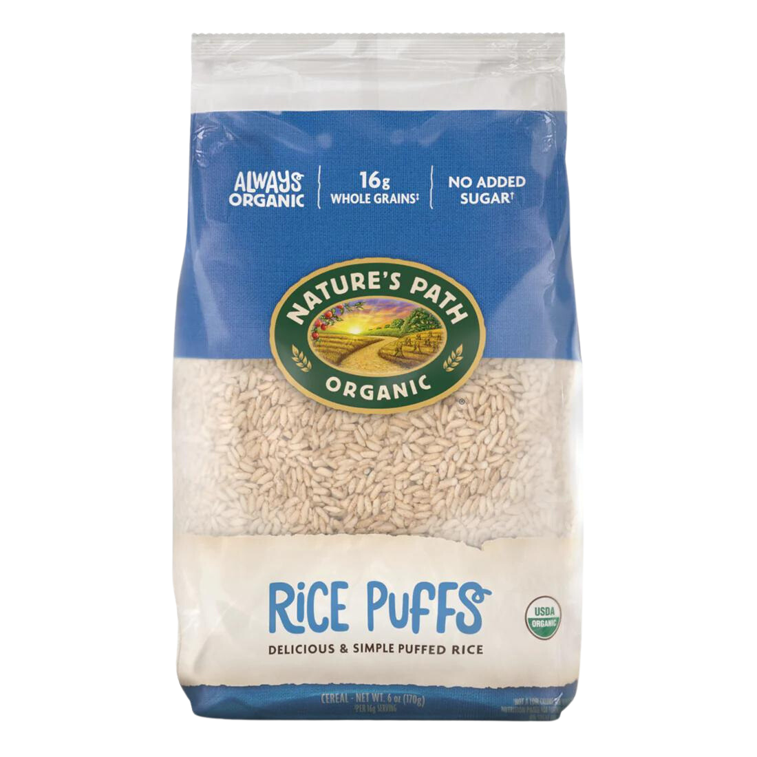 Organic Rice Puff Cereal - 6 OZ