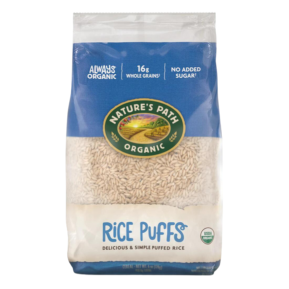 Natures Path Rice Puff Cereal - 6 OZ