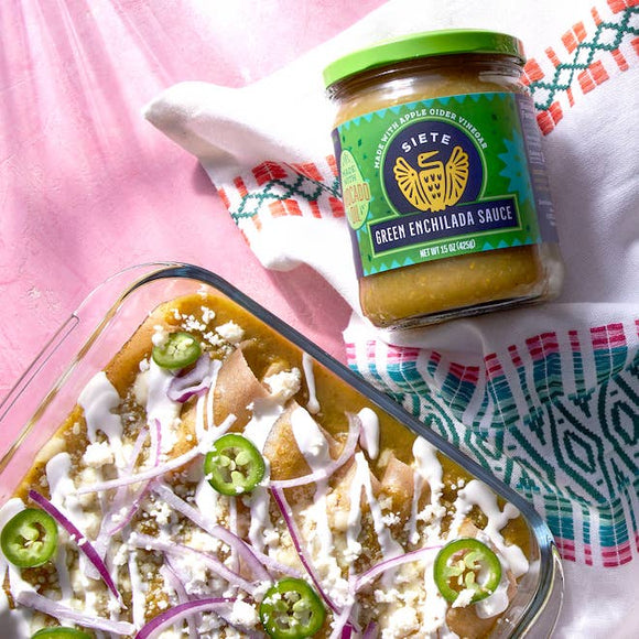 Siete Green Enchilada Sauce - 15 OZ