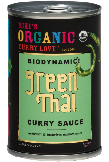 Biodynamic & Organic Green Thai Curry Sauce - 13.5 OZ