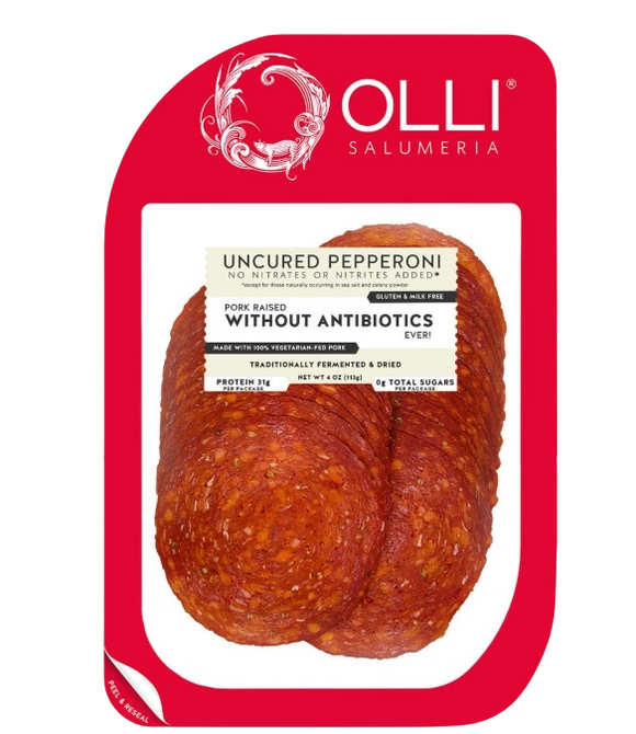 Olli Sliced Pepperoni Salame - 4 OZ