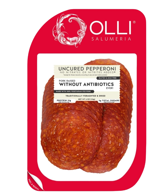 Olli Sliced Pepperoni Salame - 4 OZ