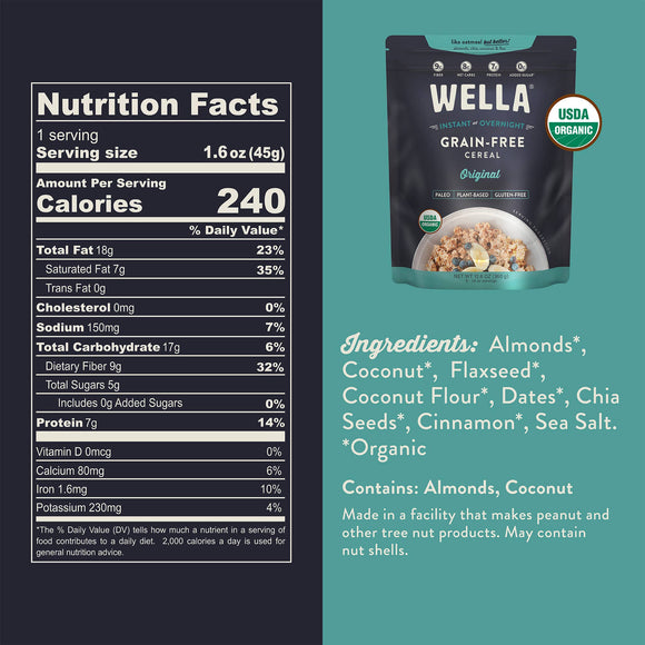 Grain-Free Cereal Original Mutli-Serve Pouch