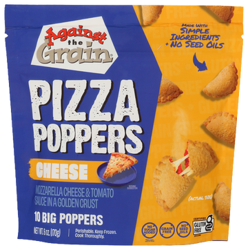 Against The Grain Cheese Pizza Poppers - 6 OZ