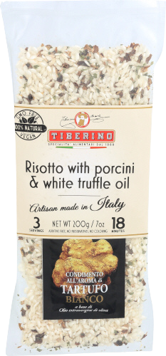 Risotto with Porcini & White Truffle Oil - 7 OZ