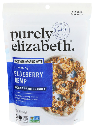 Blueberry Hemp Granola - 12 OZ