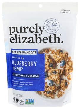 Blueberry Hemp Granola - 12 OZ