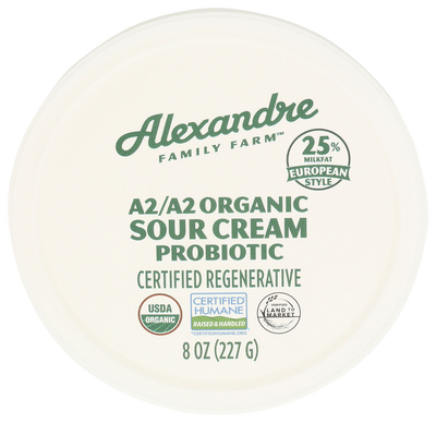 Alexandre Family Farms A2/A2 Sour Cream - 8 OZ