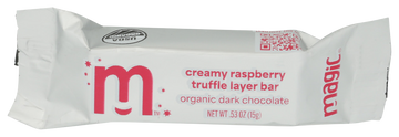Magic Creamy Raspberry Truffle Layer Dark Chocolate Bar - 0.53 OZ