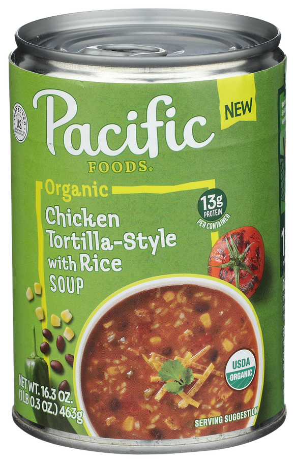 Pacific Foods Organic Chicken Tortilla Soup - 16.3 OZ