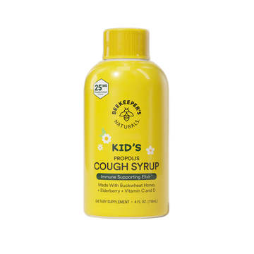 Beekeepers Kids Propolis Daytime Cough Syrup - 4 OZ