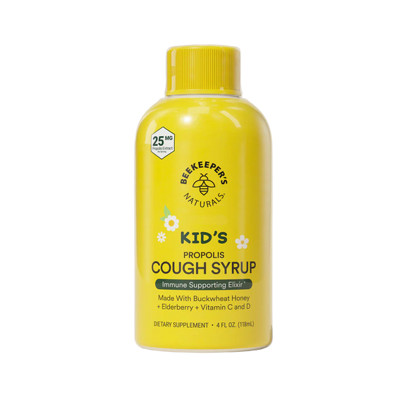 Beekeepers Kids Propolis Daytime Cough Syrup - 4 OZ