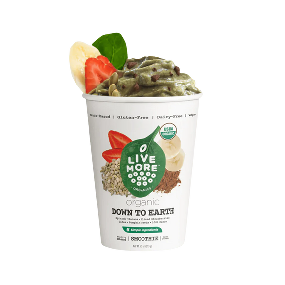 Live More Organics Down to Earth Smoothie Cup