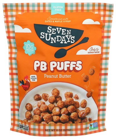 Seven Sundays Peanut Butter Puff Cereal - 8 OZ