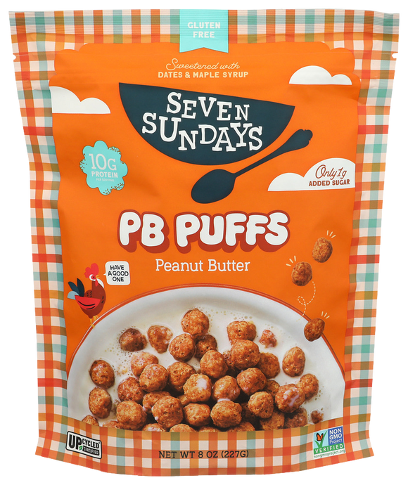 Seven Sundays Peanut Butter Puff Cereal - 8 OZ