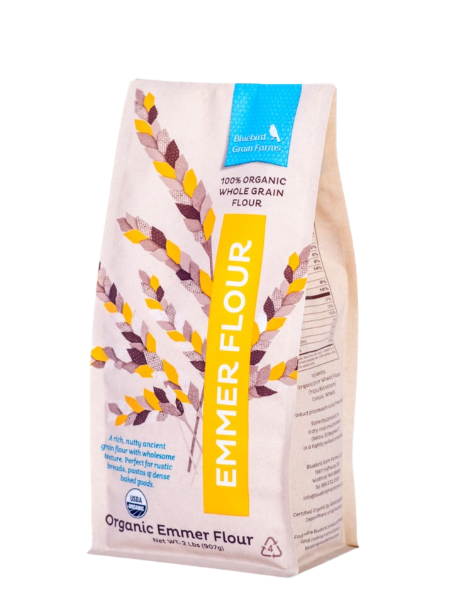 Organic Emmer Flour - 2 LB