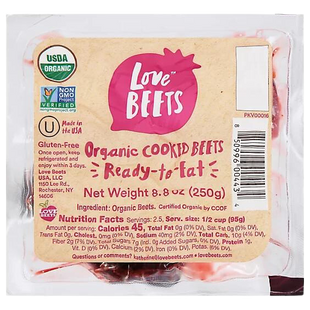 Organic Red Cooked Beets - 8.8 OZ