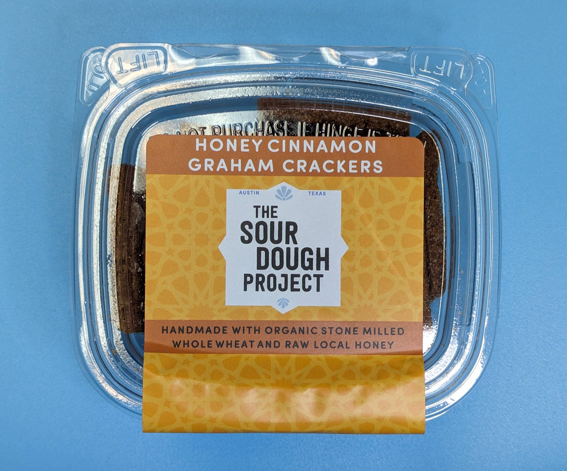 Honey Cinnamon Sourdough Graham Crackers