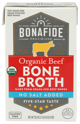 Bonafide Organic Beef Bone Broth - 16.9 OZ