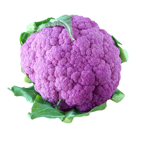 Organic Purple Cauliflower - EACH