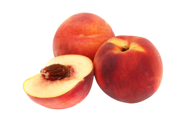 Organic Snow Lady Peach - EACH