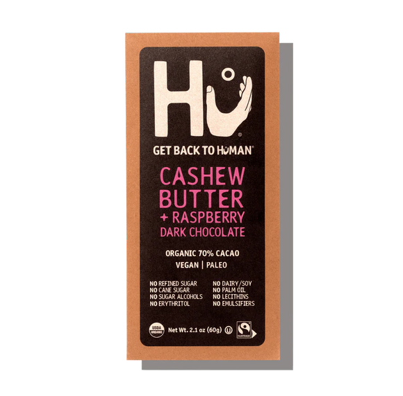 Hu Cashew Butter & Raspberry Jelly Dark Chocolate Bar - 2.1 OZ