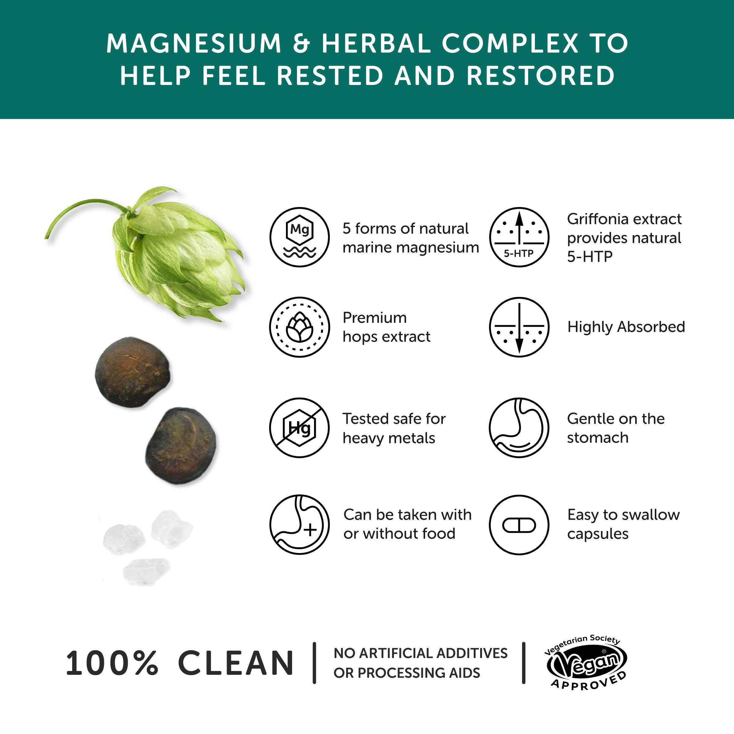 Night Time – Magnesium & Herbal Sleeping Aid
