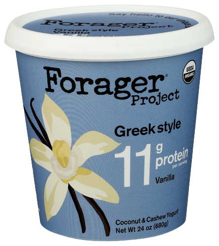 Forager Vanilla Greek Yogurt - 24 OZ