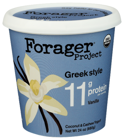 Forager Vanilla Greek Yogurt - 24 OZ