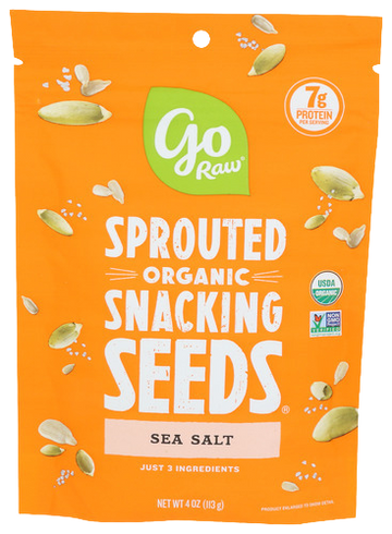 Go Raw Organic Sea Salt Snacking Seeds - 4 OZ