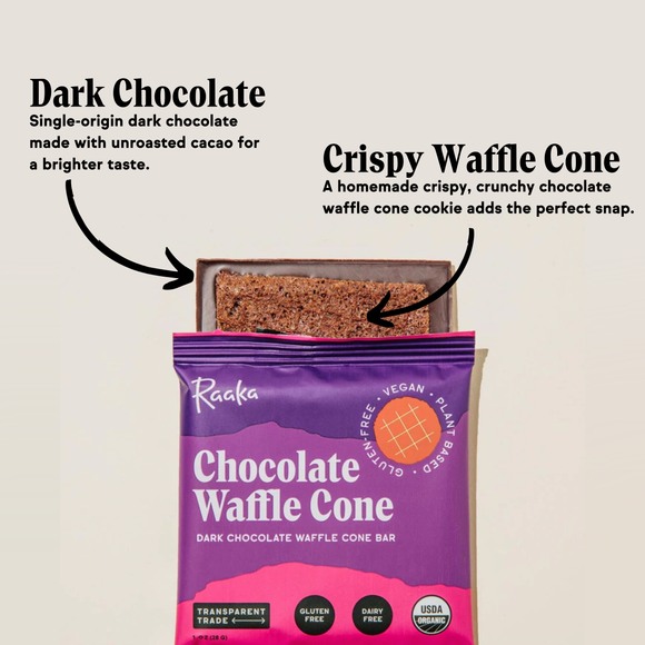 Chocolate Waffle Cone - 1 OZ