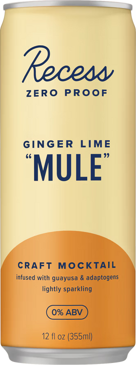 Ginger Lime Mule Zero Proof Mocktail - 12 FO
