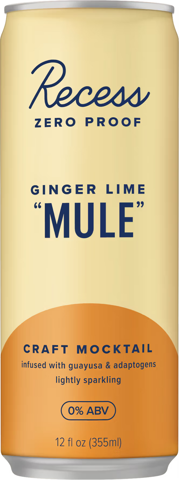 Ginger Lime Mule Zero Proof Mocktail - 12 FO