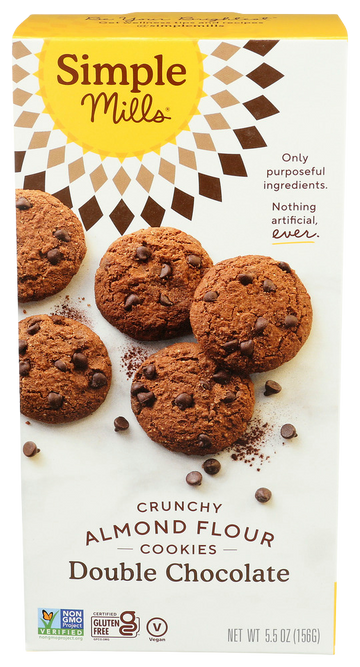 Simple Mills Double Chocolate Cookies - 5.5 OZ