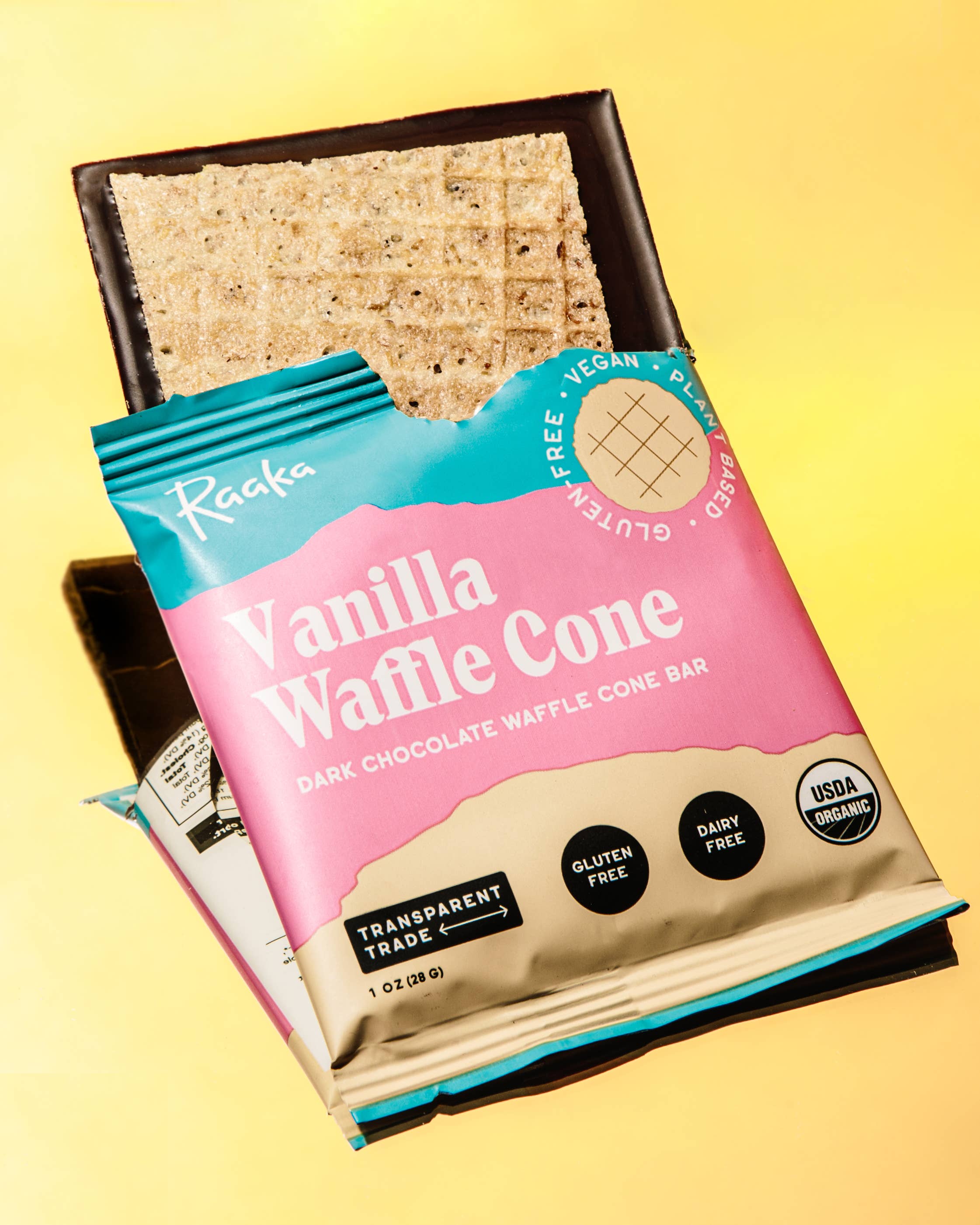 Vanilla Waffle Cone Chocolate Bar - 1 OZ