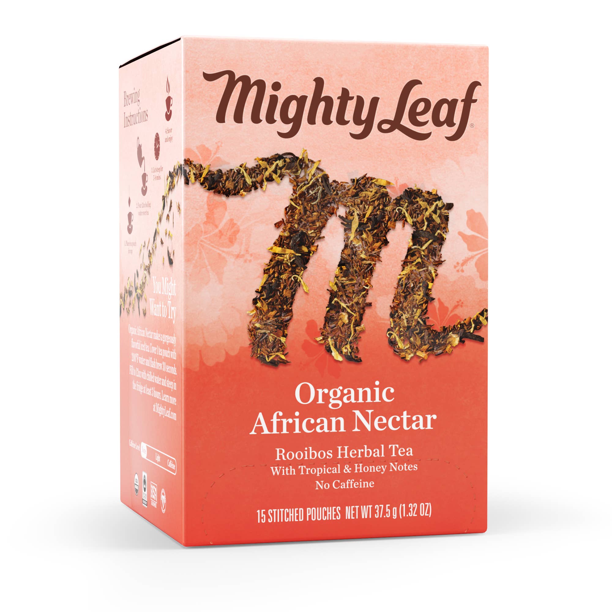 Mighty Leaf Organic African Nectar - 15 CT