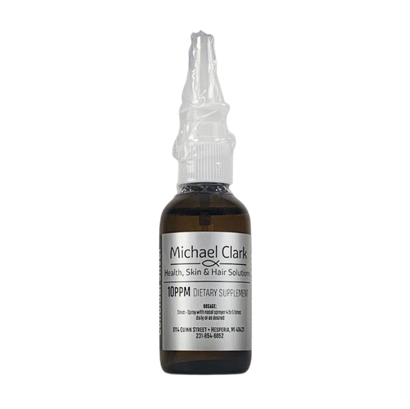 Michael Clark Colloidal Silver - 2 FL OZ Nasal Sprayer
