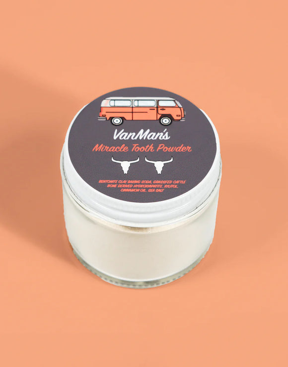 VanMan's Miracle Tooth Powder Cinna-Bone - 2 OZ