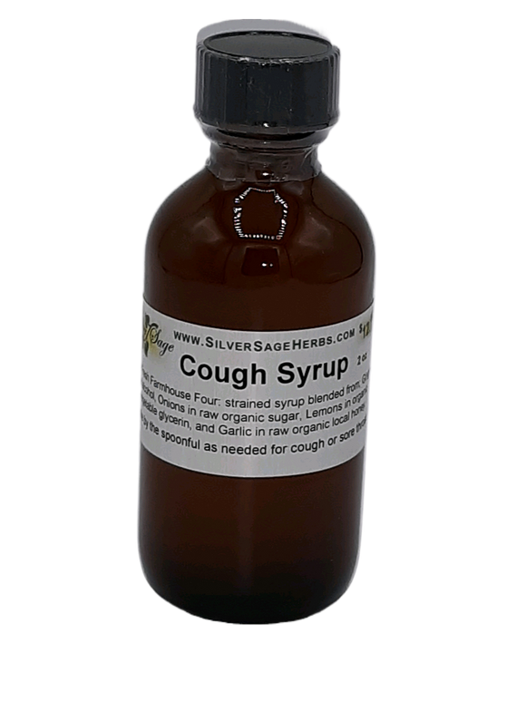 Raw Organic Cough Syrup 4 OZ