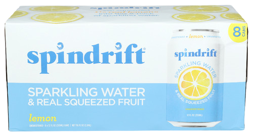 Spindrift Lemon Sparkling Water - 8 PK
