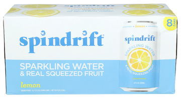 Spindrift Lemon Sparkling Water - 8 PK