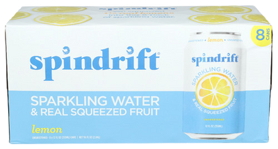 Spindrift Lemon Sparkling Water - 8 PK