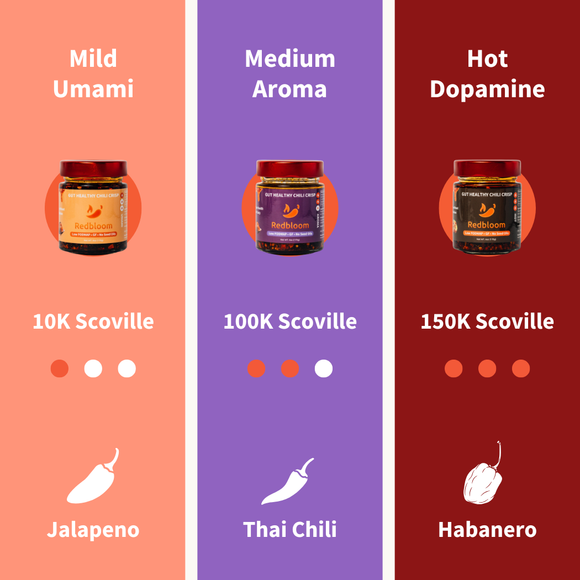 Redbloom Gut-Healthy Chili Crisp: Umami (Mild)