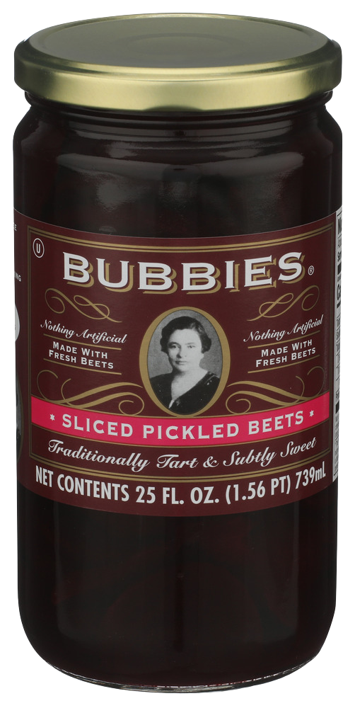 Bubbies Sliced Pickled Beets - 25 FO
