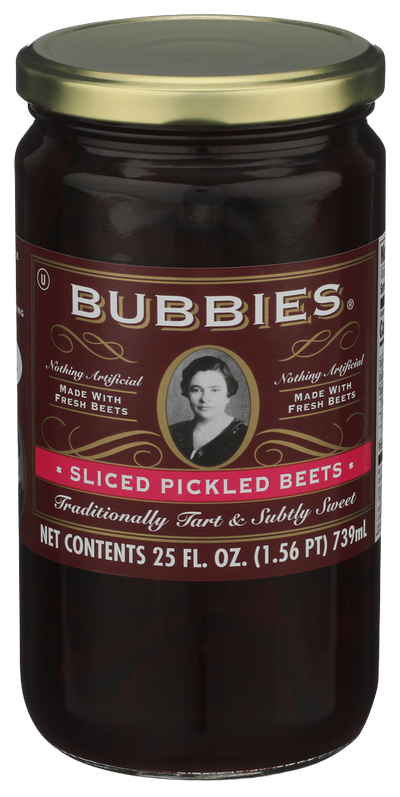 Bubbies Sliced Pickled Beets - 25 FO