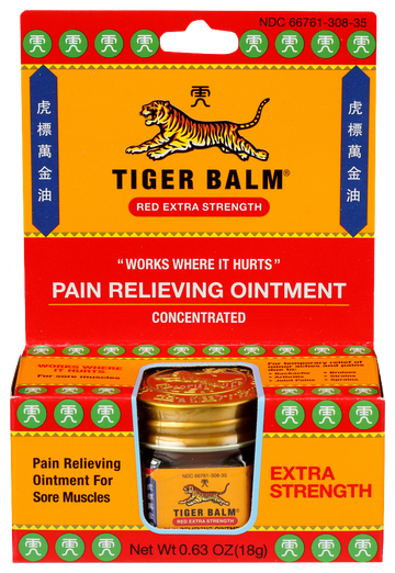 Tiger Balm Extra Strength Pain Relief Ointment - 0.63 OZ